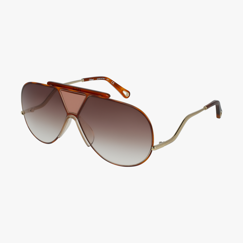 Lunettes de soleil femme CE154S écaille/marron - Vue de 3/4