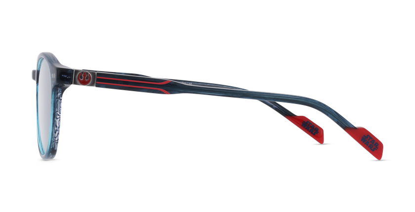 Lunettes de vue enfant 5 bleu - Vue de face