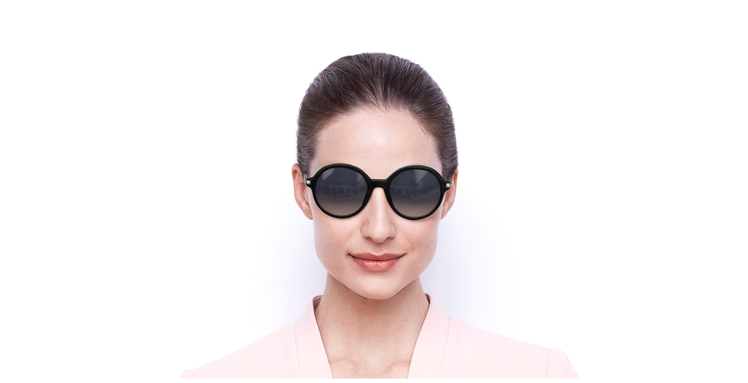 LUNETTES DE SOLEIL femme SK0264 noir - Vue de face