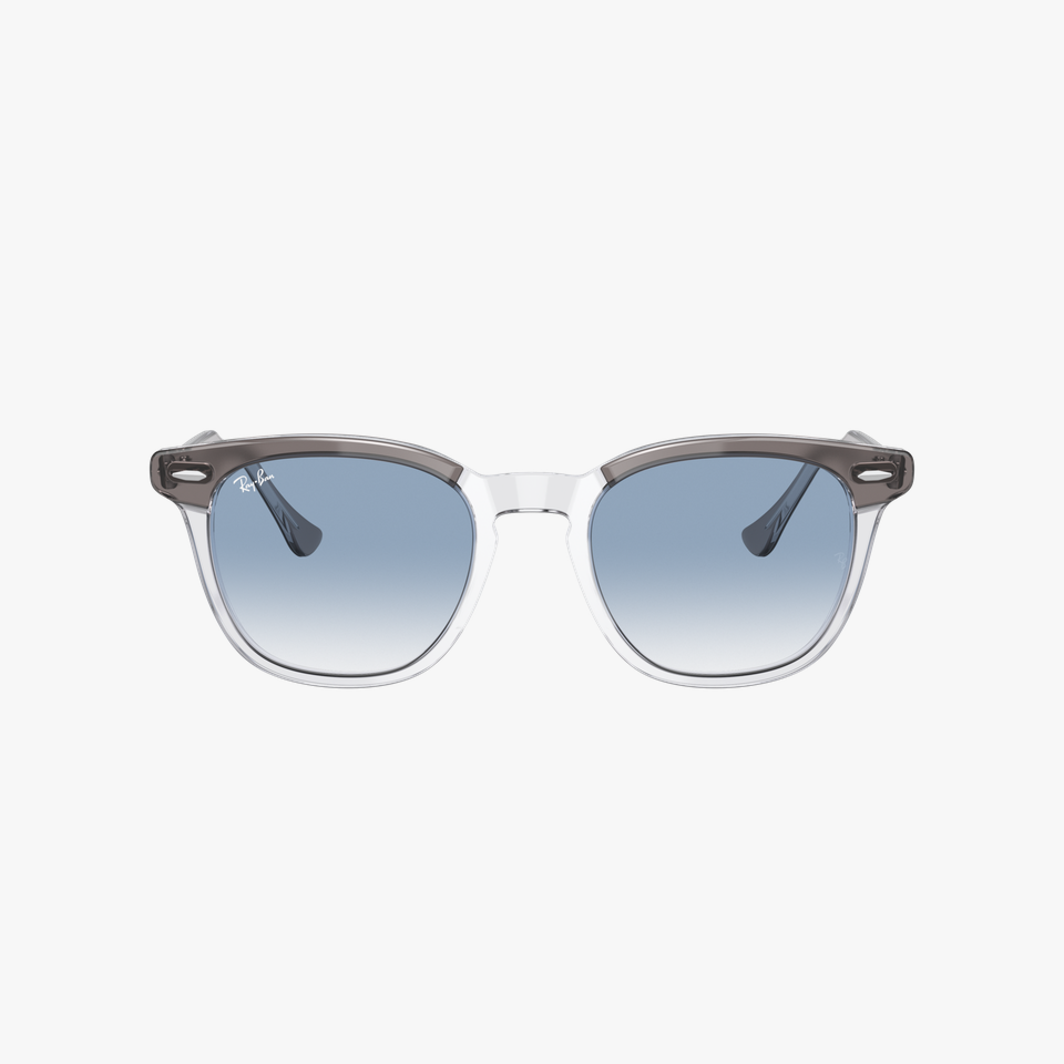 Lunettes de soleil HAWKEYE gris/bleu - Vue de face