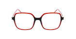 LUNETTES DE VUE femme MAGIC 177 rouge - Vue de face