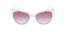 LUNETTES DE SOLEIL femme TEODORA blanc