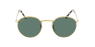 LUNETTES DE SOLEIL NEW ROUND doré