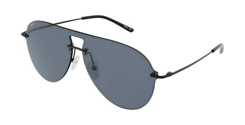 LUNETTES DE SOLEIL WAIMEA noir - vue de 3/4