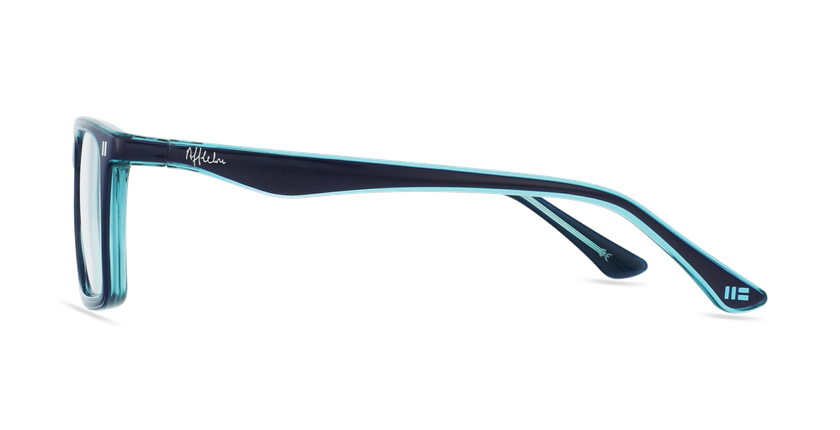LUNETTES DE VUE enfant REFORM TEENAGER1 bleu/turquoise - Vue de côté