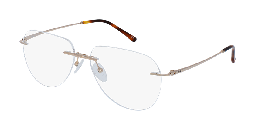 LUNETTES DE VUE homme MAGIC 138 doré/bleu - Vue de face