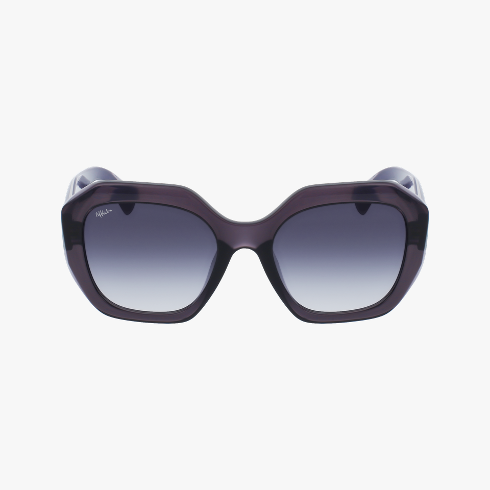 Lunettes de soleil femme NAIFARU violet - Vue de face
