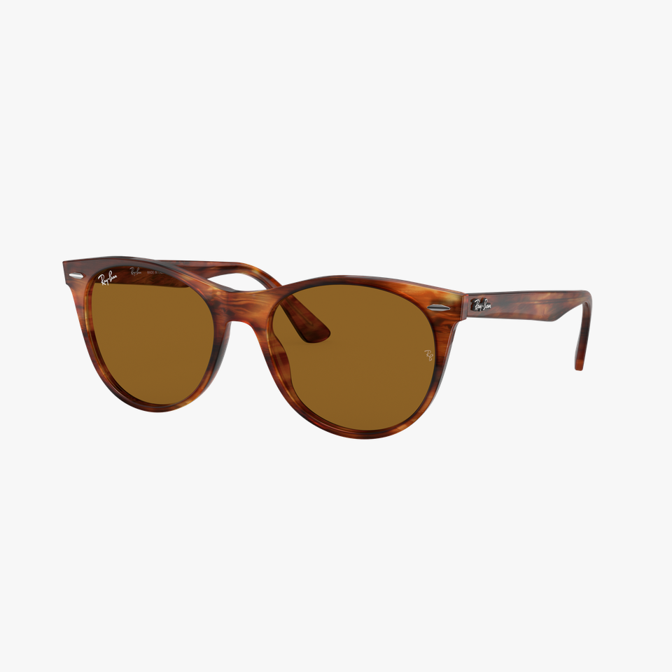 Lunettes de soleil 0RB2185 écaille - Vue de face