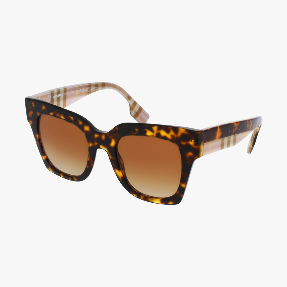 Lunettes de soleil femme BE4364 écaille - Vue de face