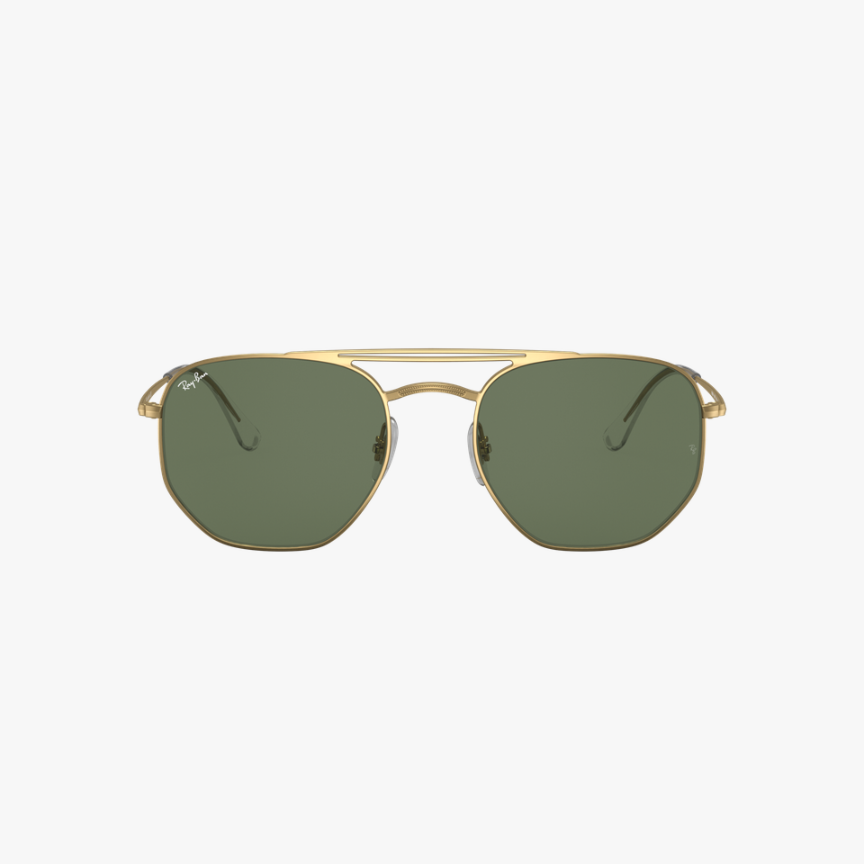 Lunettes de soleil 0RB3609 dorée - Vue de face