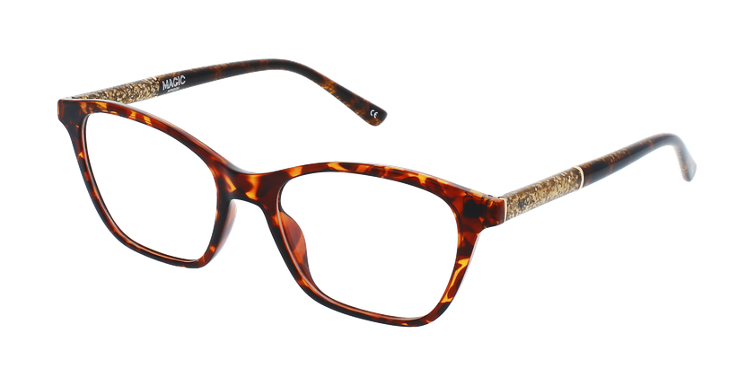 Lunettes de vue femme MAGIC 197 écaille - Vue de face