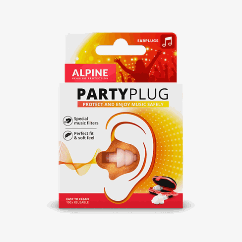 Protections auditives PartyPlug Vue de face