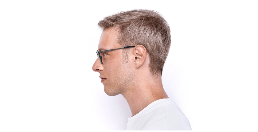 Lunettes de vue homme TH1845 noir - Vue de côté