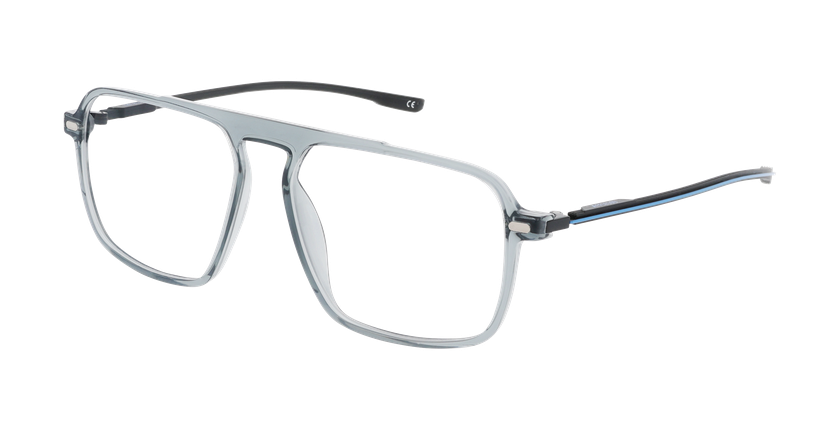 Lunettes de vue homme MAGIC 332 blanc/gris - Vue de face