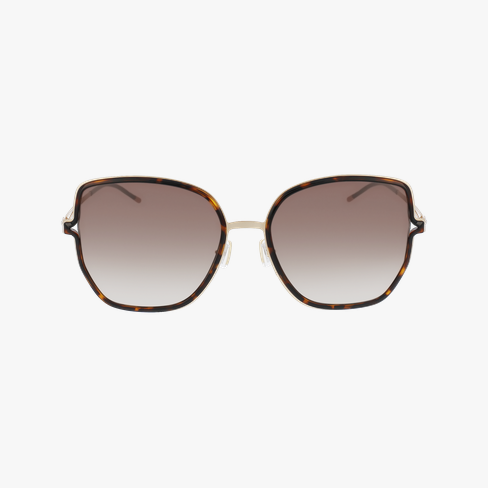 Lunettes de soleil femme 1392/S dorée Vue de face