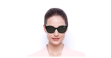 LUNETTES DE SOLEIL femme SL M69 écaille - Vue de face