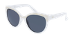 LUNETTES DE SOLEIL enfant LOURDES blanc - Vue de face