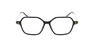 LUNETTES DE VUE femme MAGIC MOANA noir