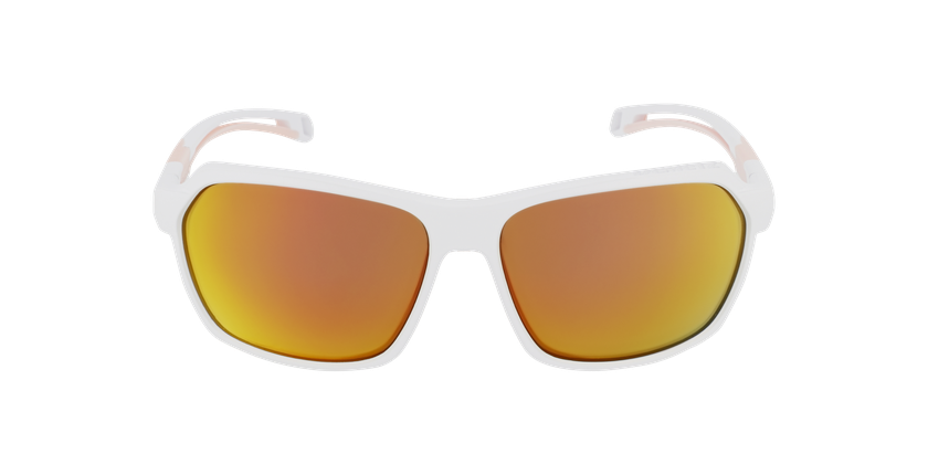LUNETTES DE SOLEIL Valley blanc/rose - Vue de face