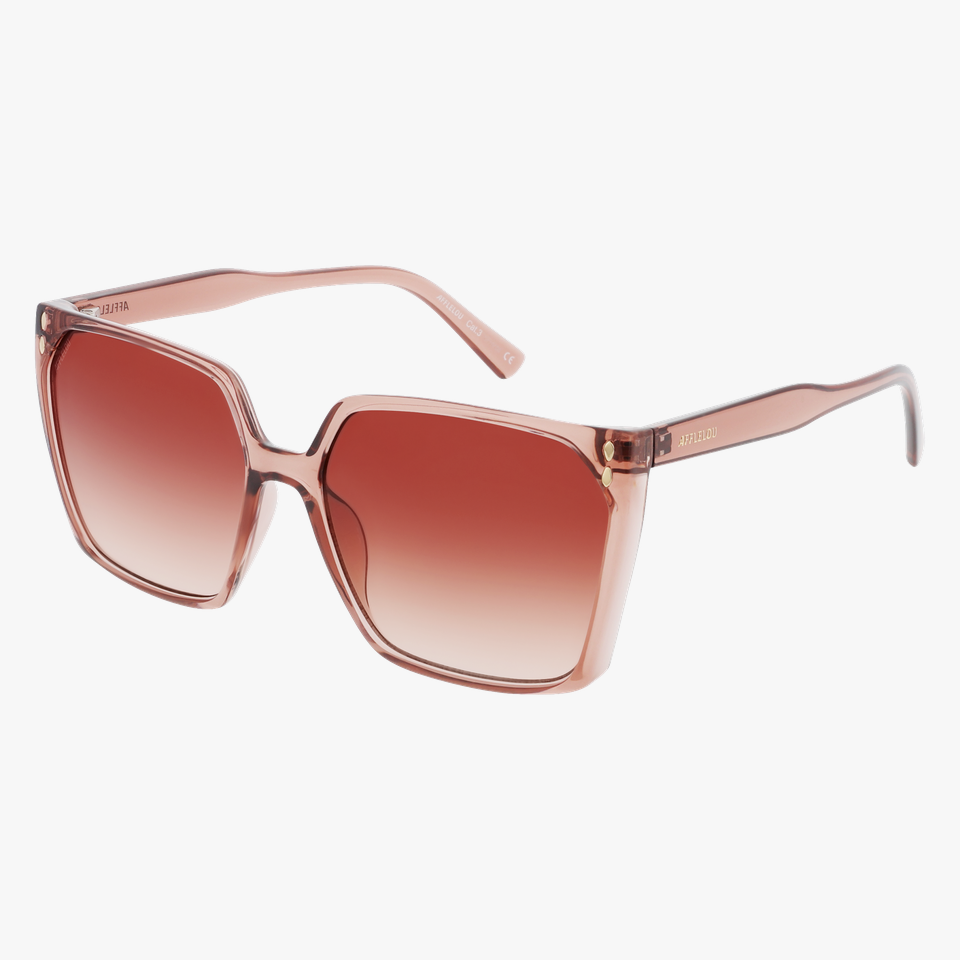 Lunettes de soleil femme JESSICA marron - Vue de face