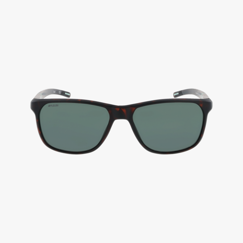 Lunettes de soleil homme JAXON POLARIZED écaille - Vue de face