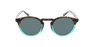 Lunettes de soleil MIRADOR écaille/vert