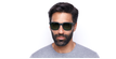 LUNETTES DE SOLEIL homme L967S bleu - Vue de face