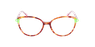 Lunettes de vue femme MAGIC280 écaille/vert