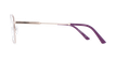 LUNETTES DE VUE femme MAGIC MARINE violet/doré - Vue de face