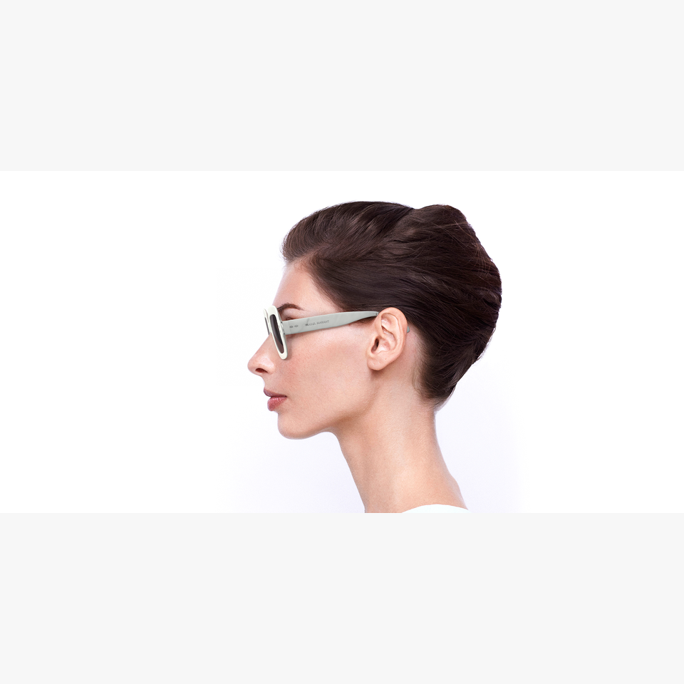 Lunettes de soleil femme IM 0074/G/S blanc - Vue de côté
