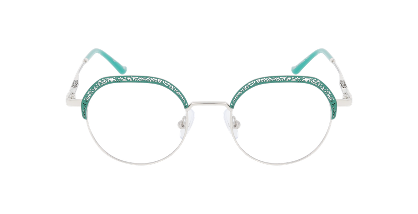 Lunettes de vue femme MAGIC292 vert/turquoise - Vue de face