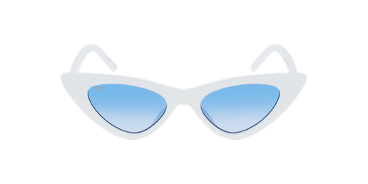 LUNETTES DE SOLEIL femme LILO blanc Vue de face
