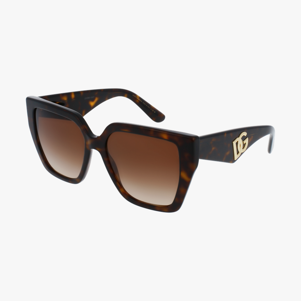 Lunettes de soleil femme DG4438 écaille - Vue de face