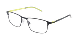 Lunettes de vue homme MAGIC274 noir/vert - Vue de face