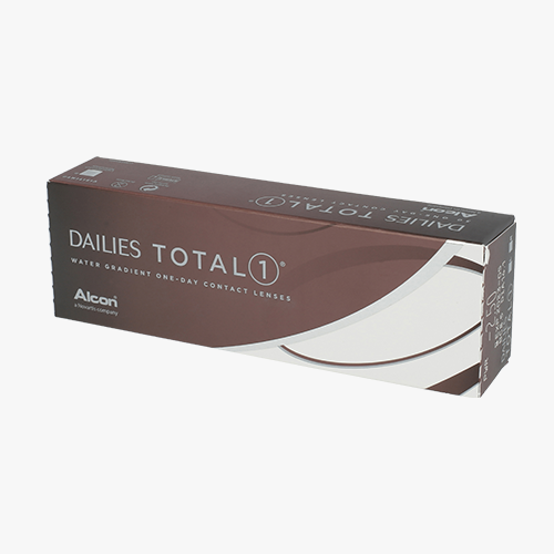 Lentilles de contact Dailies Total 1 30L - Vue de face