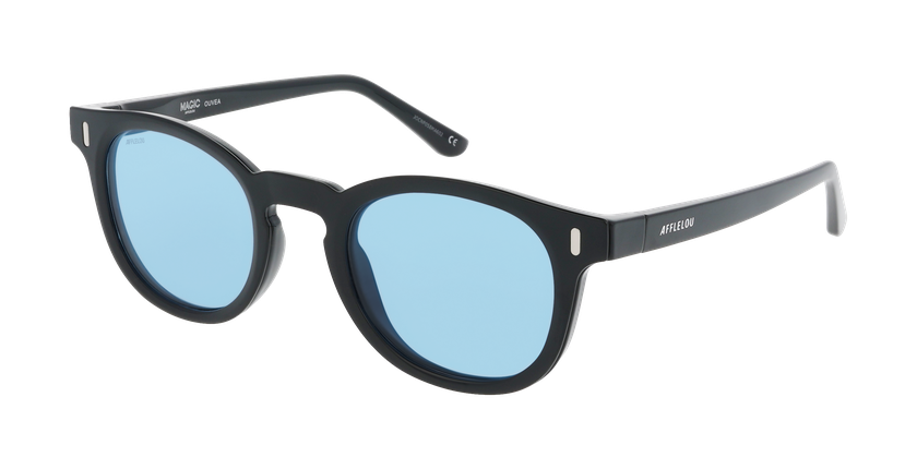 Lunettes de soleil femme MAGIC SUNNY OUVEA noir - Vue de face