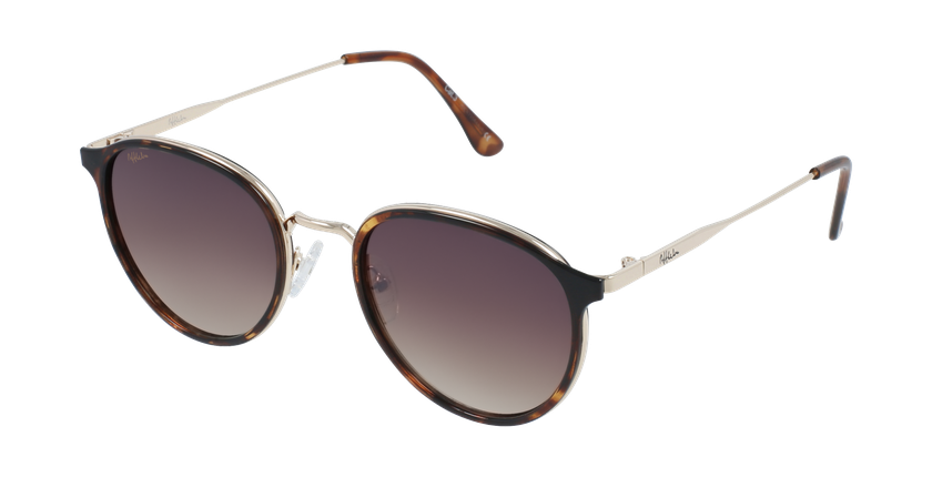 LUNETTES DE SOLEIL AVILES écaille/doré - vue de 3/4