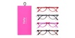 LUNETTES DE VUE FORTY COFFRET 03 rose - Vue de face