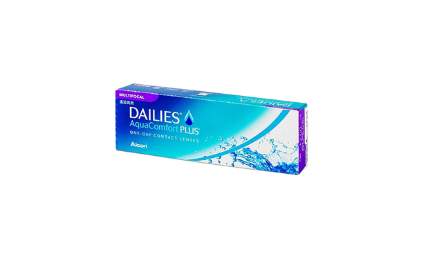 Lentilles de contact Dailies AquaComfort Plus Multifocal - Vue de face