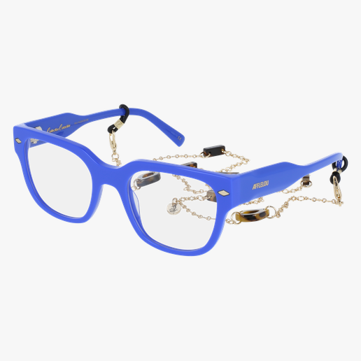 LUNETTES DE VUE femme AUDACIEUSE bleu