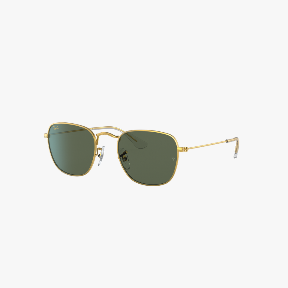 Lunettes de soleil FRANK JUNIOR dorée - Vue de face