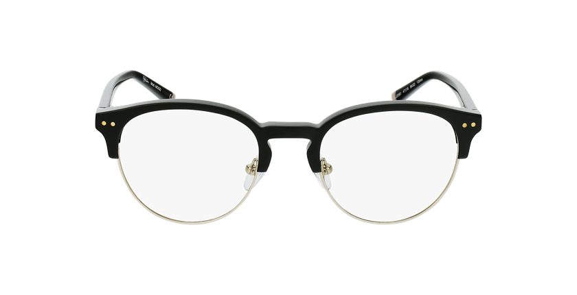 LUNETTES DE VUE enfant MOOD noir/doré - Vue de face