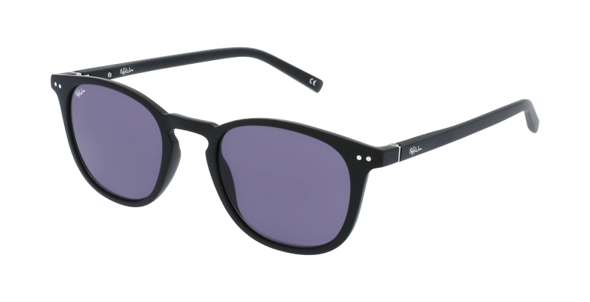 Lunettes de vue FORTY solaire Noire +1.50 noir - Vue de 3/4