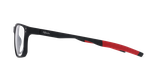 Lunettes de vue homme MAGIC269 noir/rouge - Vue de face