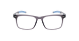 Lunettes de vue homme MAGIC268 gris/bleu - Vue de face