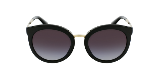 LUNETTES DE SOLEIL femme 0DG4268 noir/doréVue de face