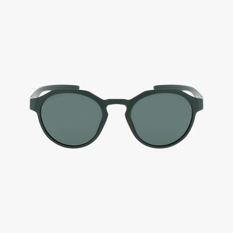 Lunettes de soleil femme BILLIE POLARIZED vert - Vue de face