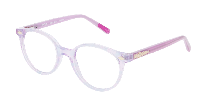 Lunettes de vue enfant 6 violet - Vue de face