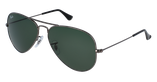 LUNETTES DE SOLEIL AVIATOR L gris - vue de 3/4
