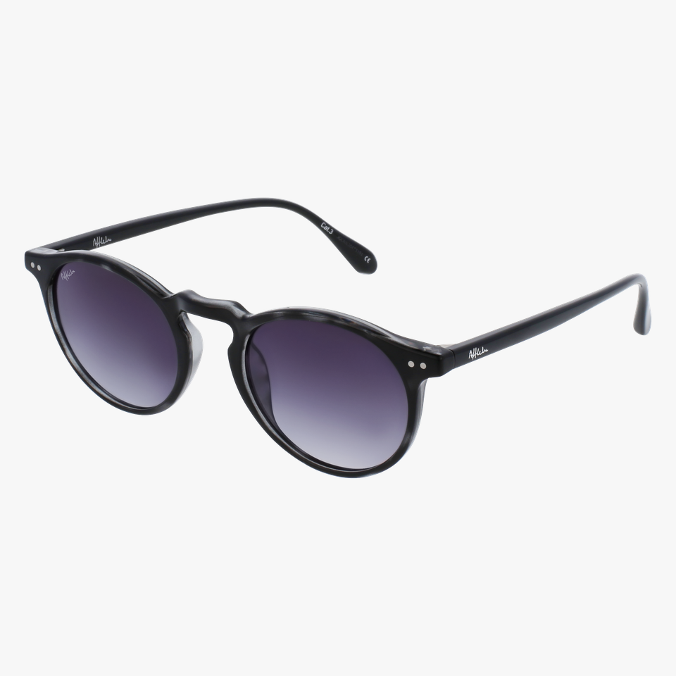 Lunettes de soleil LULI écaille/noir - Vue de face